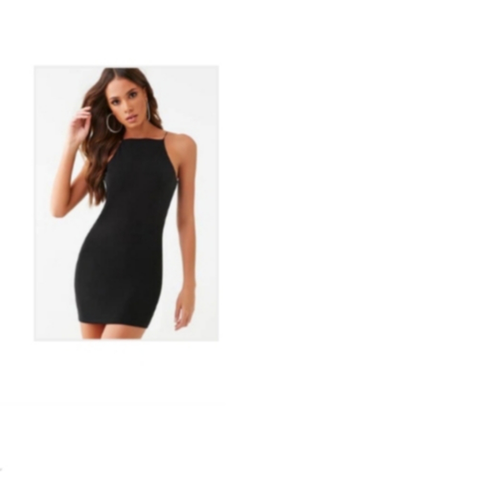 NWT Black Bodycon Dress Size M and Size L Available! - Picture 2 of 9